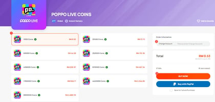 รหัสแลกรับ Poppo Live Coins (เมษายน 2026) — อะไรที่ใช้งานได้จริงบ้าง