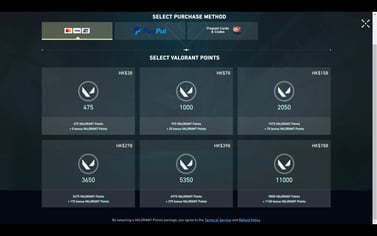 Valorant Pointsがチャージ後に反映されない？待ち時間と解決策