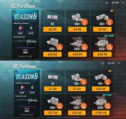 PUBG Mobile UC: Rozdíl v cenách mezi prodejci a oficiálním obchodem v roce 2026 (po verzi 4.4)