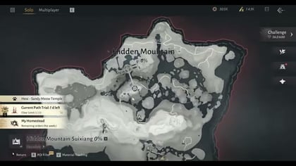 Liste de priorités de Hidden Mountain de Where Winds Meet | Juillet 2026