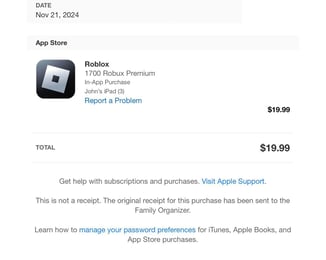 Cara Menemukan Resi Pembelian dan Riwayat Pesanan Roblox Setelah Top Up Robux