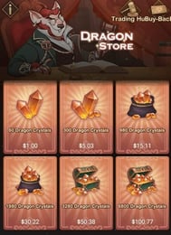 Confronto prezzi Cristalli di Drago AFK Journey: acquisti in-app o negozi web?