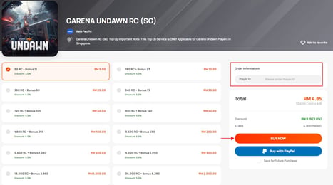 Cara Top Up Undawn RC dengan Aman untuk Pertama Kalinya?