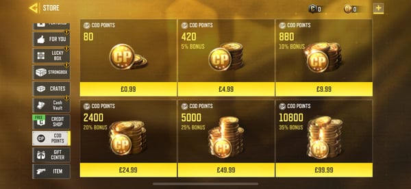 Как безопасно пополнить CP в Call of Duty: Mobile в первый раз?