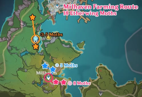 Rutas de recolección de materiales de Linnea en Genshin Impact 6.5: Guía completa de ascensión
