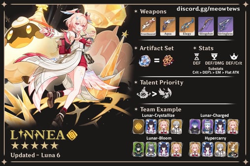 Tier List di Genshin Impact 6.5 e Guida definitiva alla build di Linnea