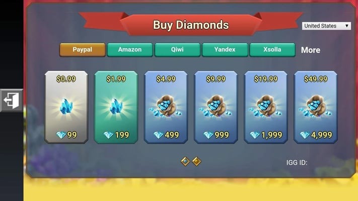 Come verificare l'UID e il server di Lords Mobile prima di ricaricare i diamanti