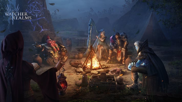 Recompensas de Convite de Amigos e Valor de Indicação em Watcher of Realms