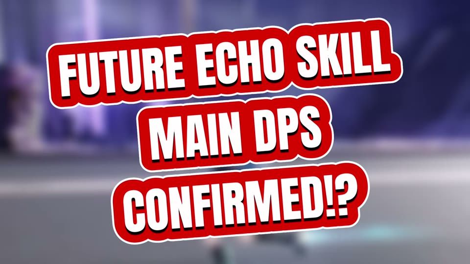 Suoming future Echo Skill main DPS meta hint