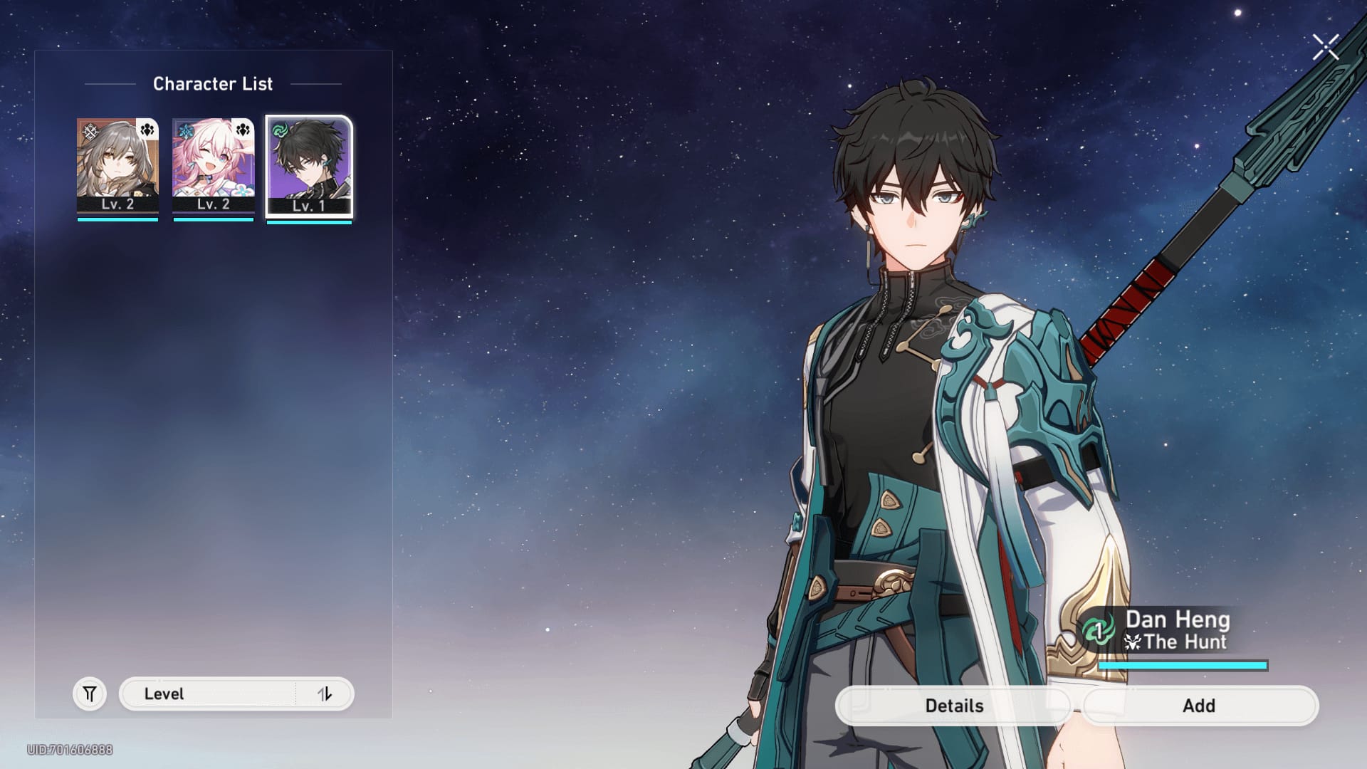 In-game team composition screenshot featuring follow-up attackers in Honkai: Star Rail