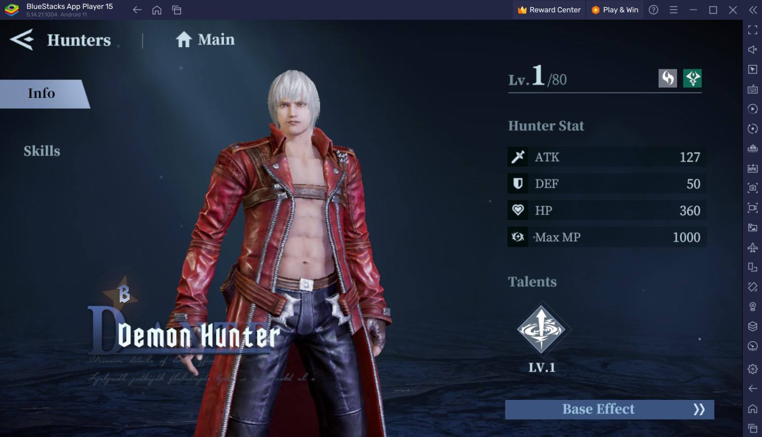 Player profile screen showing the numeric User ID in Devil May Cry Peak of Combat