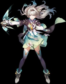 Karya seni karakter Firefly dari Honkai: Star Rail