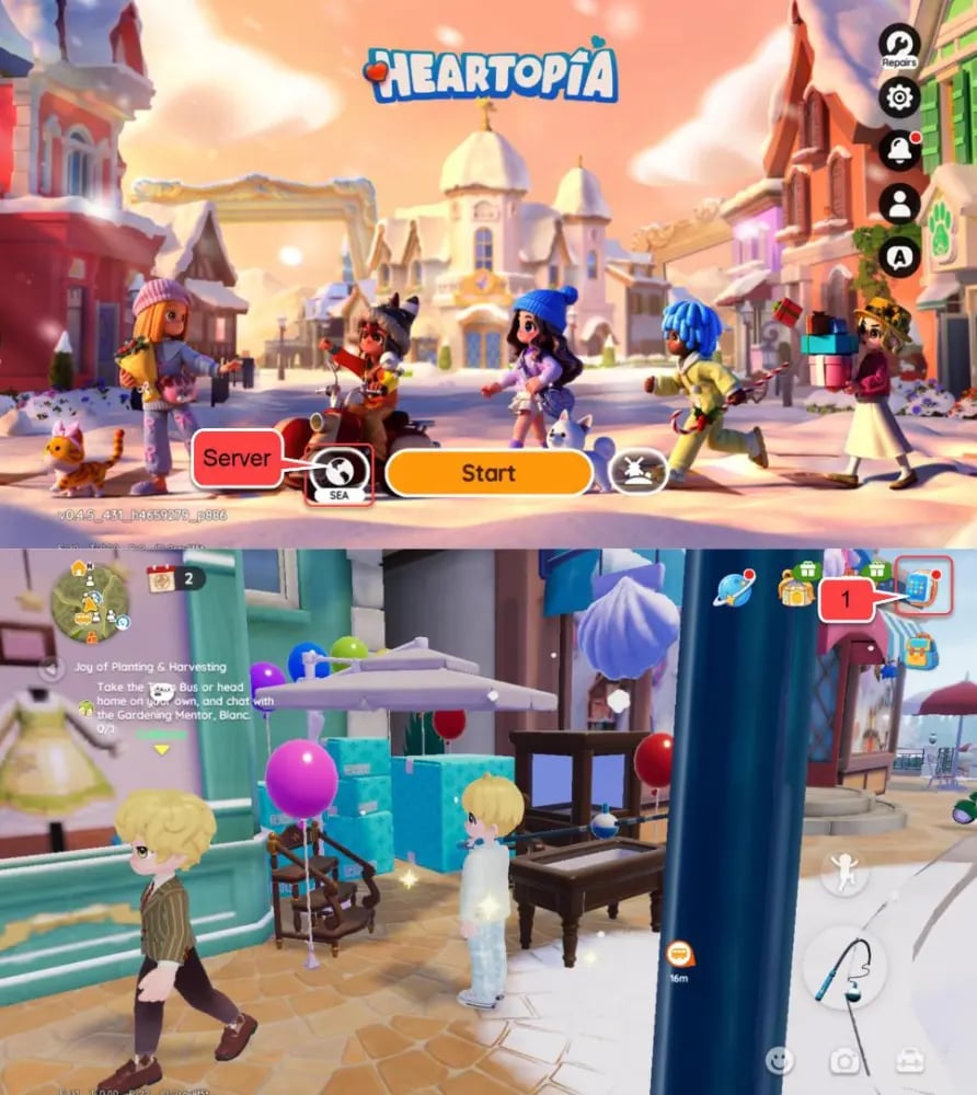 Heartopia UID 찾는 방법