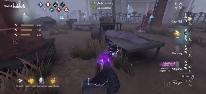 Ruins board play
