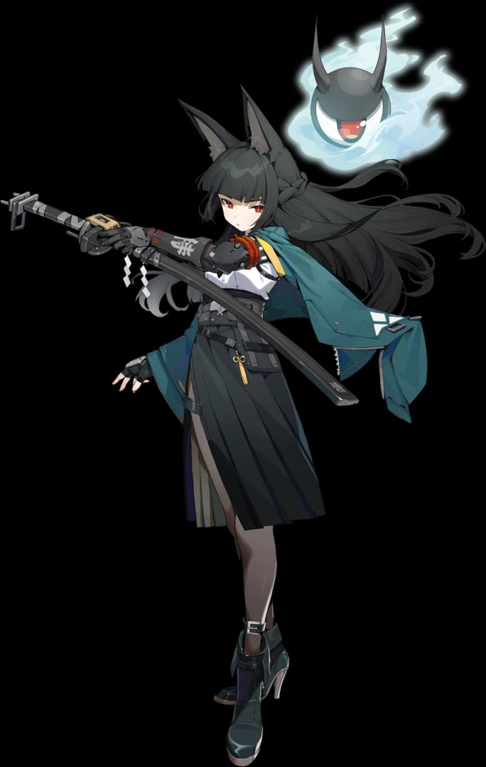 Официальный арт персонажа Hoshimi Miyabi в Zenless Zone Zero