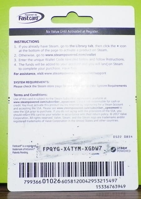 Guía paso a paso para comprar una Tarjeta de Regalo de Steam