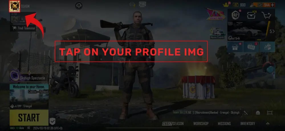 How to find your PUBG Mobile UC UID