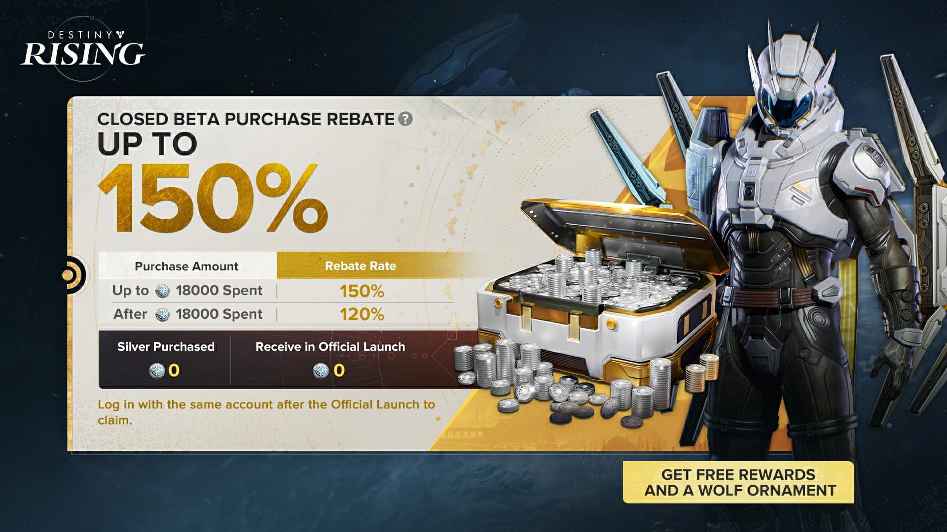 Destiny Rising in-game purchase history screenshot with order details