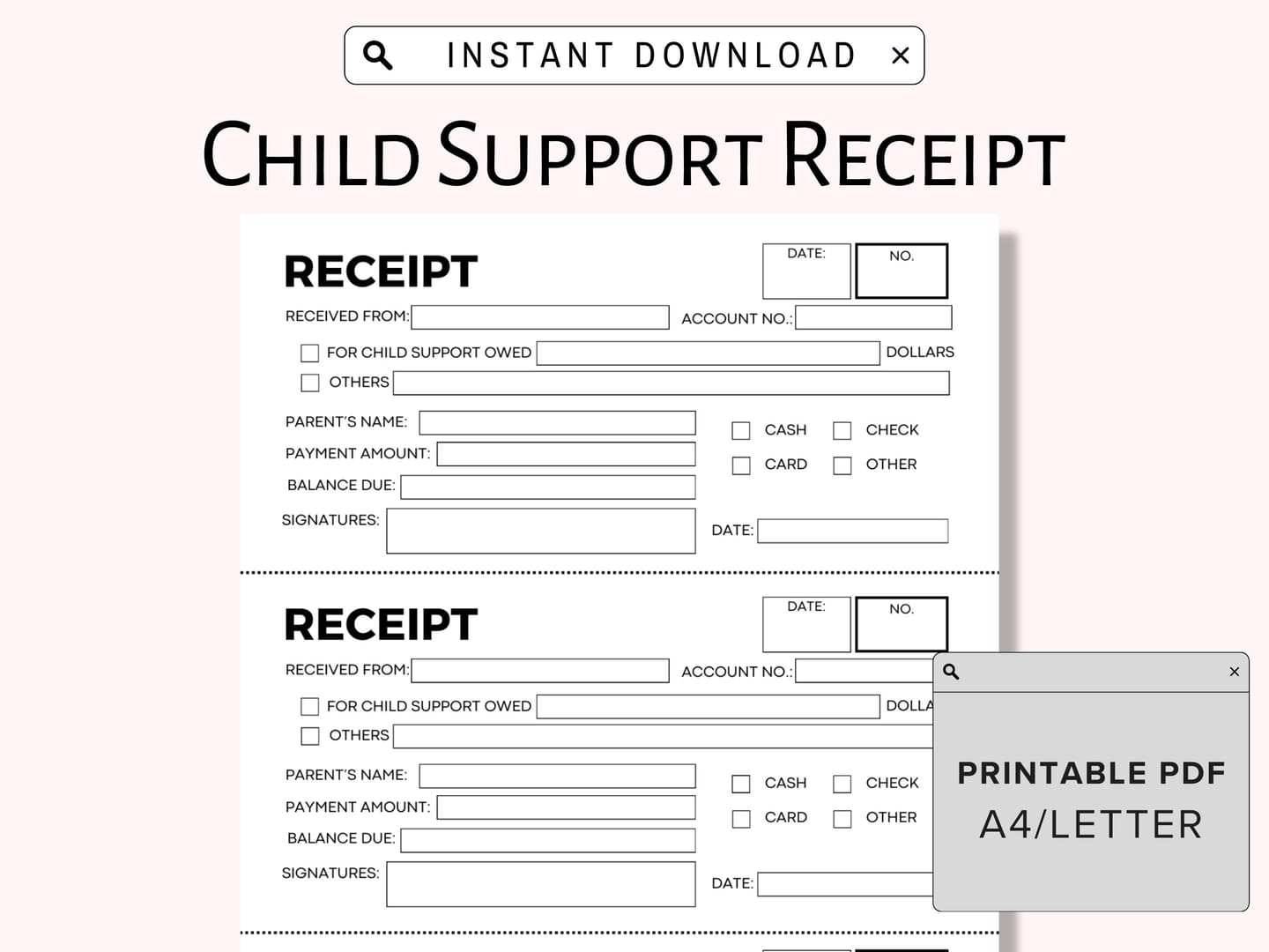 Beispiel für einen Nachweis für den Saada-Support mit Quittung, Konten-ID, Screenshot des Guthabens und Details zum Zahlungsproblem