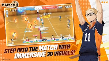 Configuración de asignación de teclas personalizada de Haikyu Fly High en un emulador de Android