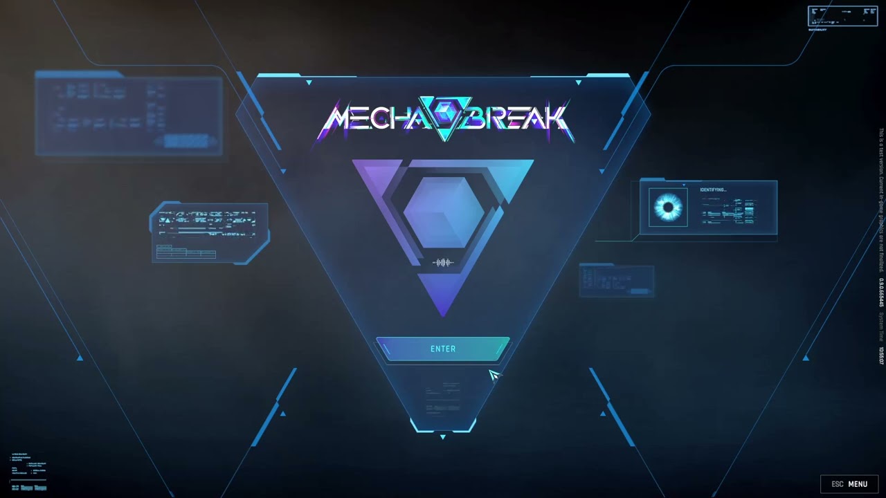 Menú de ajustes de audio del juego Mecha Break que muestra los controles deslizantes de volumen de sonido