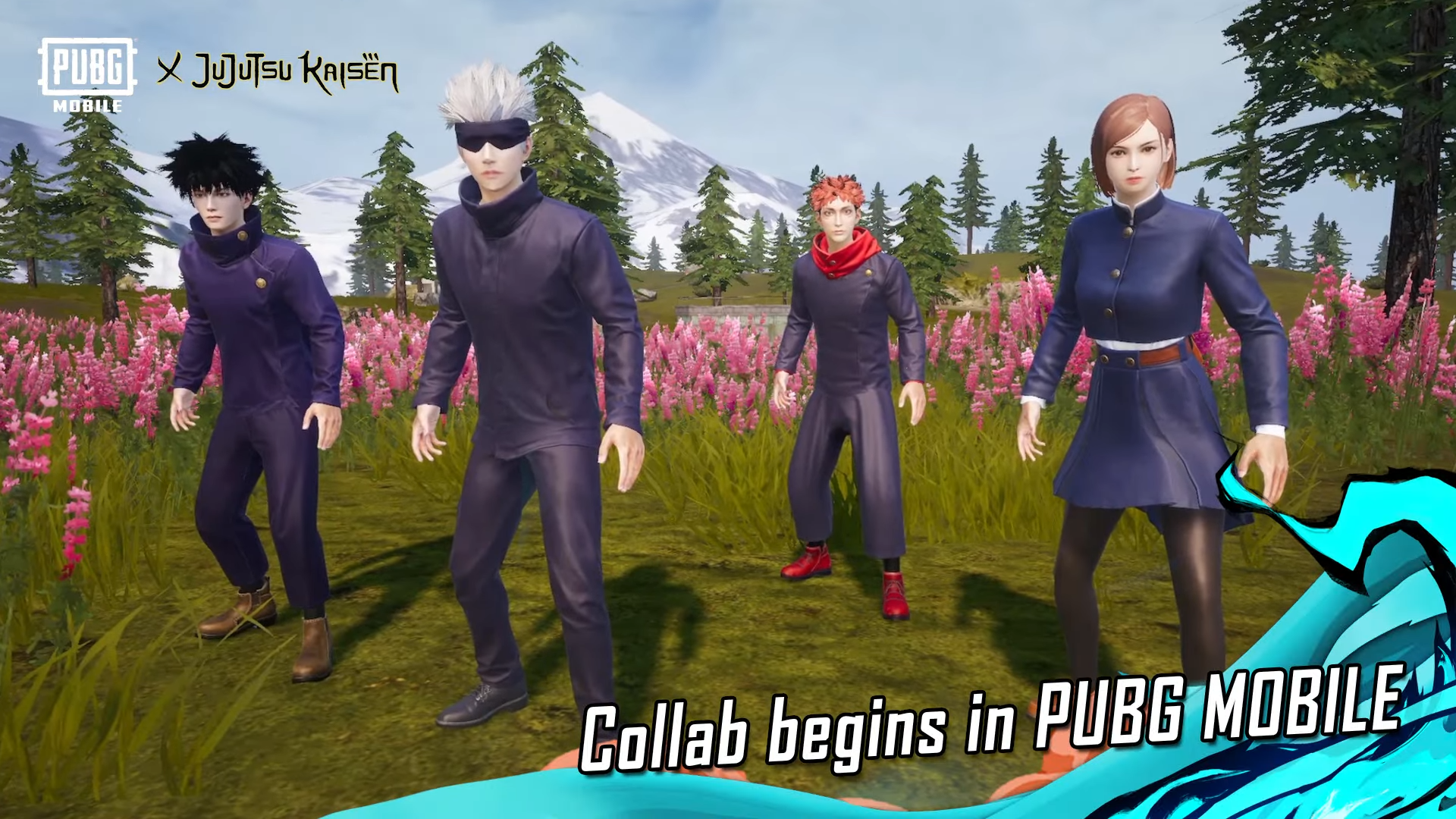 PUBG Jujutsu Kaisen crossover map feature
