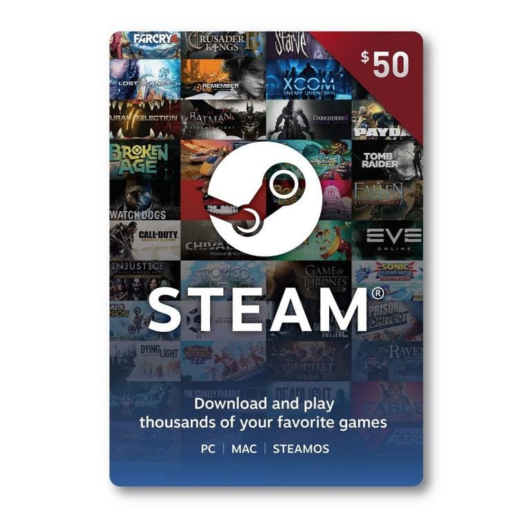 Pagamento com Steam Gift Card para edições do jogo