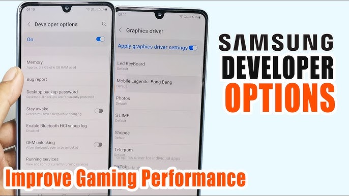 Android developer options menu showing animation scales adjusted to 0.5x