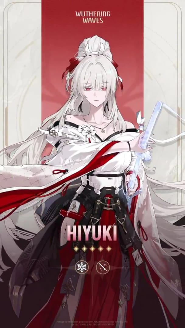 Wuthering Waves Lunite Hiyuki 5-star resonator artwork