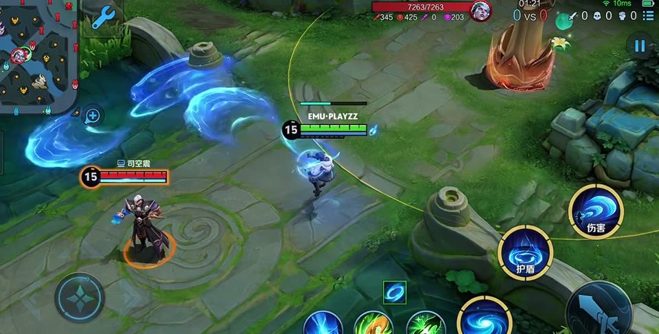 Kemahiran perisai dan kerosakan Sokongan Flowborn dalam Honor of Kings