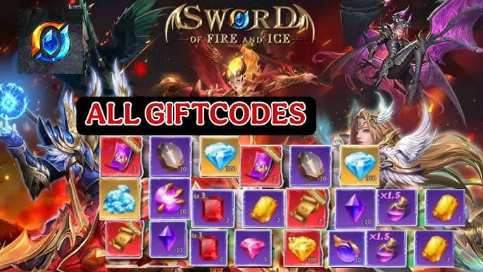 วิธีการแลก Gift Code อย่างเป็นทางการของ Sword of Fire and Ice ทั้งในเกมและบนหน้าเว็บแลกโค้ดของ VNG