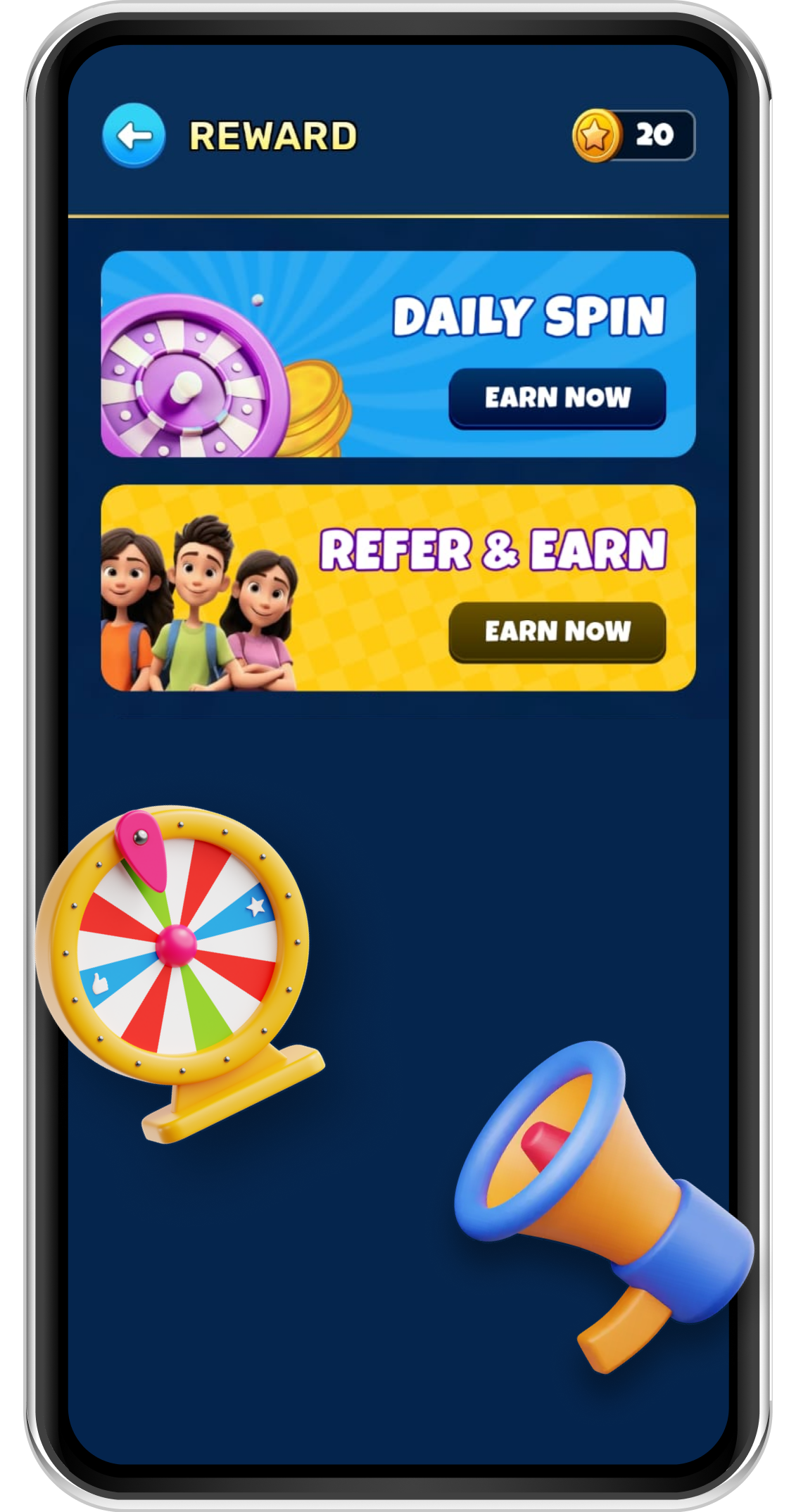 Roda putaran keberuntungan harian Ludo Club yang menampilkan item kosmetik dan bidak