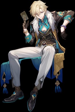 Honkai: Star Rail Aventurine character artwork