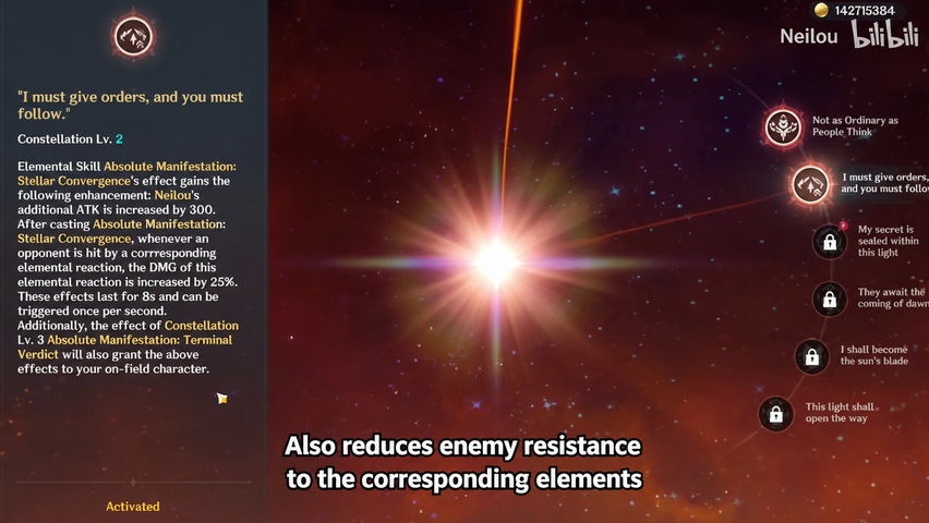 C2 and C3 stat panels