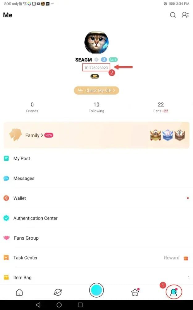 Jak znaleźć swój identyfikator Bigo Live ID