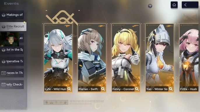 Snowbreak Elite Recruitment 5-star selector crate reward