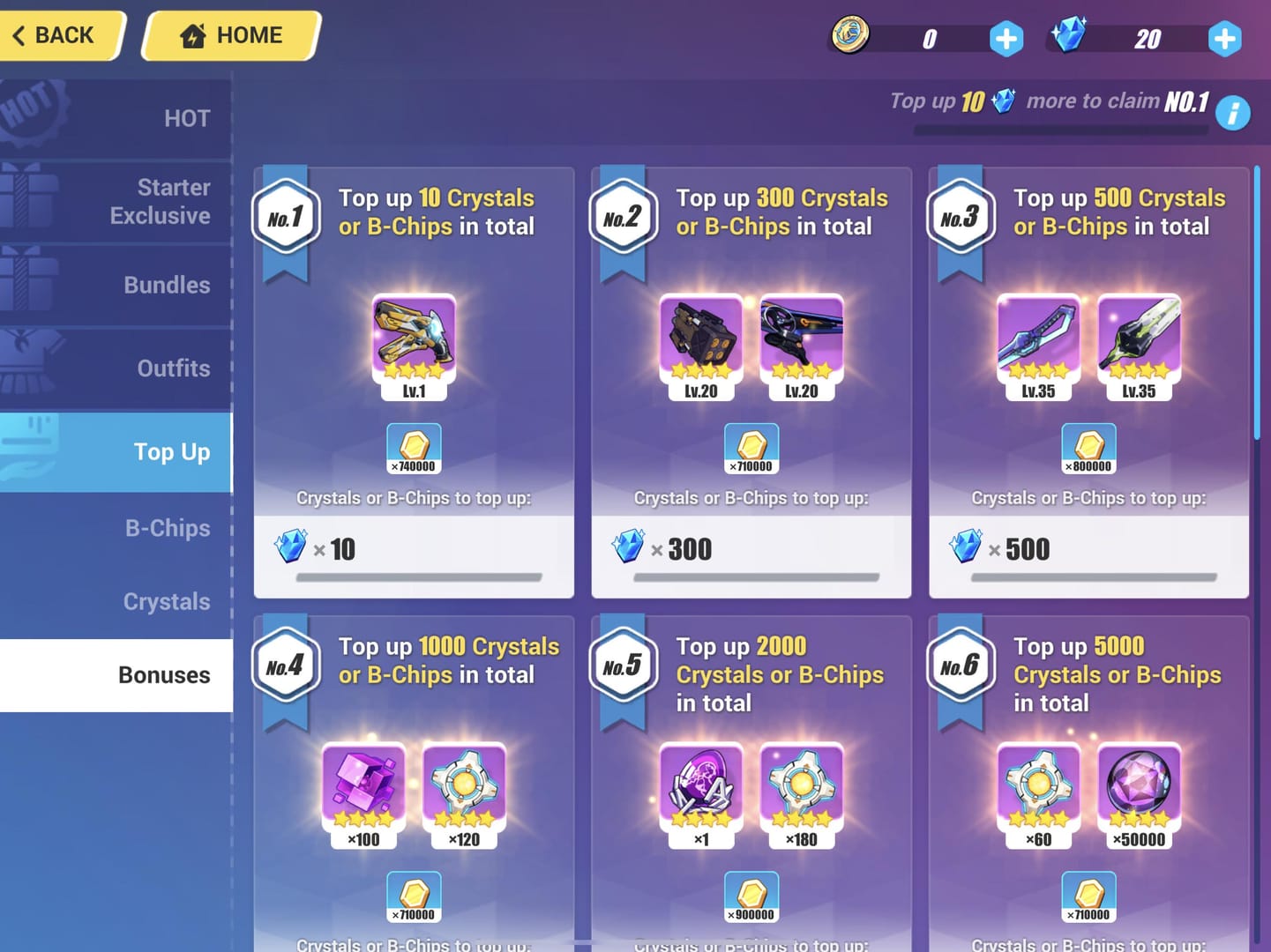 Vergleichstabelle gängiger Mythen gegenüber effektiven Lösungen für die Honkai Impact 3 Aufladung auf Android