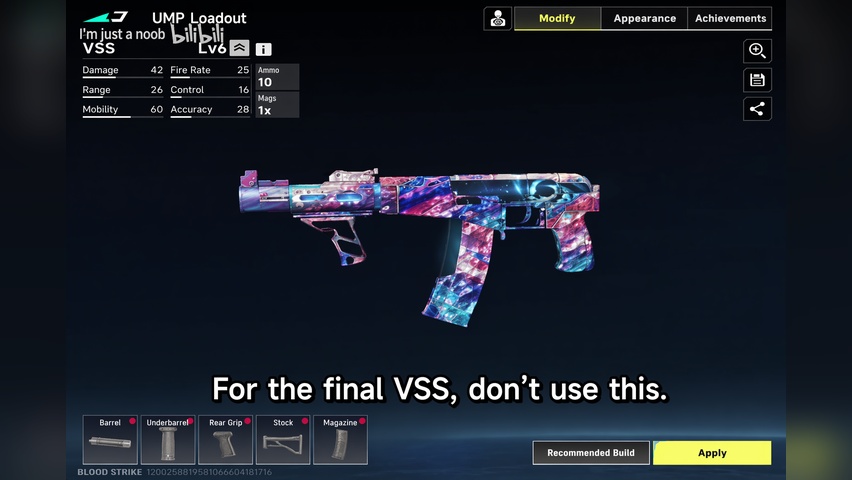 UMP45 recommended attachments