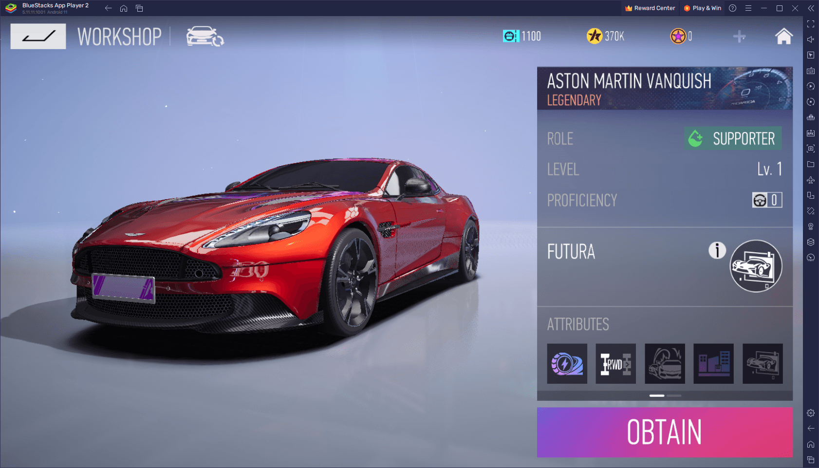 High performance luxury cars parked inside Ace Racer garage