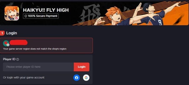 Haikyu!! Fly High iOS 购买正在处理屏幕示例
