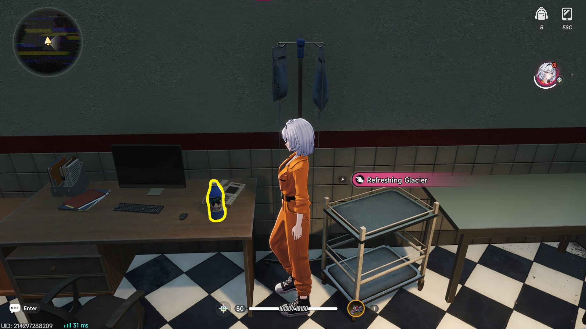 Comparison of standard and highlighted loot in Neverness to Everness Pink Paws Heist