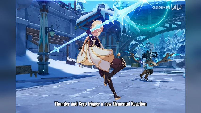 New Snezhnaya reaction VFX and Cryo Statue of The Seven