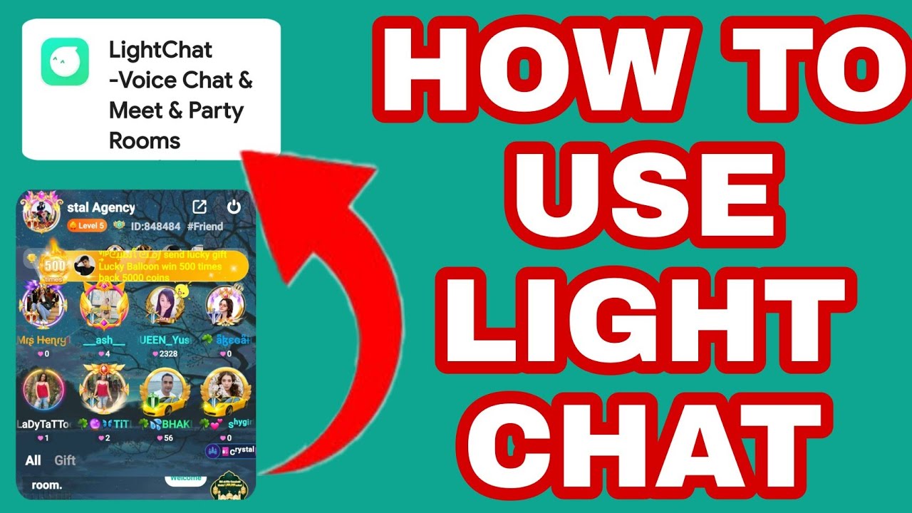 Cara mencari UID Light Chat anda