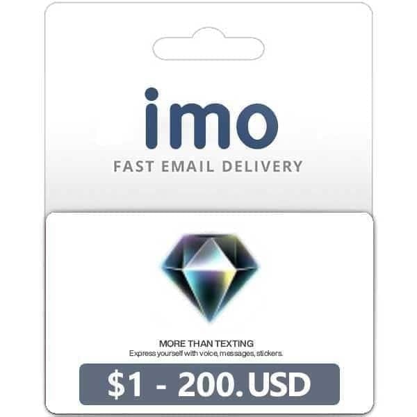 Official imo Diamonds recharge interface