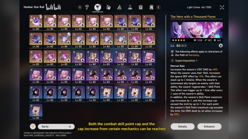 Sparkle's signature light cone panel