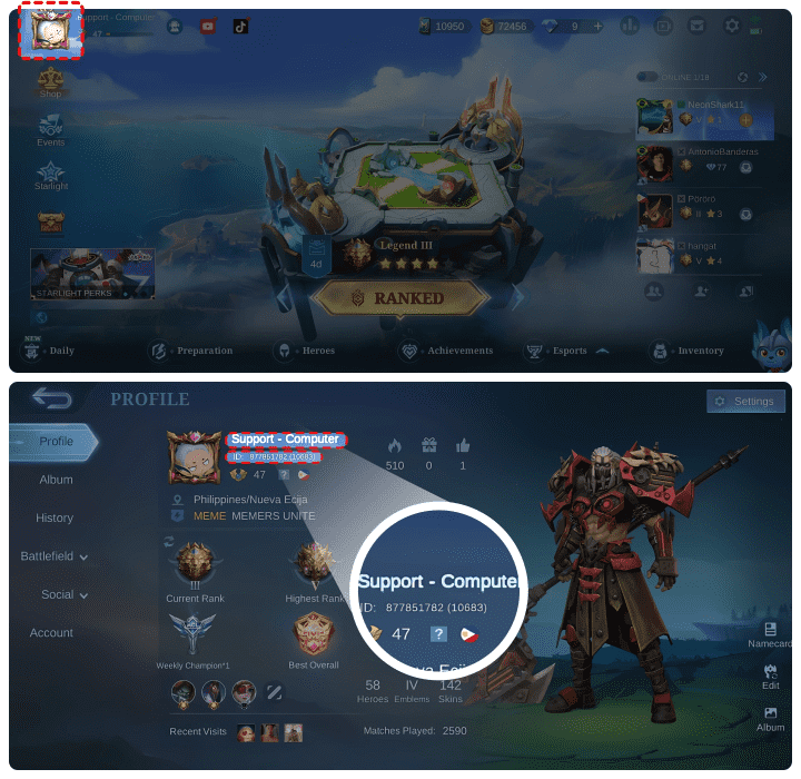 Top Up Mobile Legends Diamonds guide image