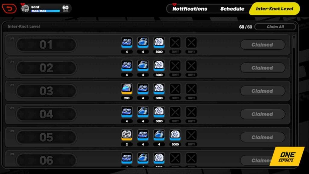 Zenless Zone Zero Inter-Knot Level 5 बाधा एरर संदेश