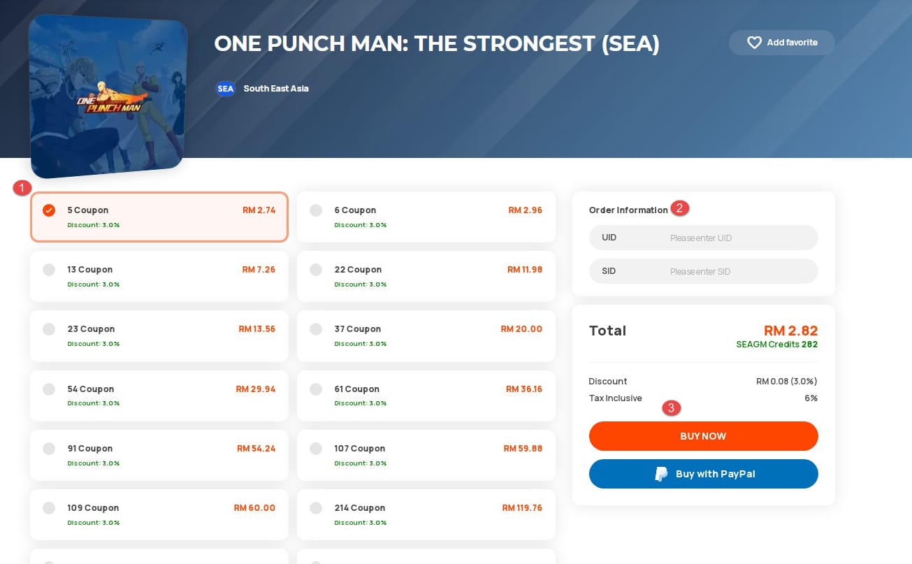 Podrobný návod pro obnovení nákupů ve hře One Punch Man: The Strongest