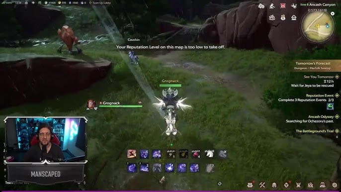 Tarisland In-Game Raid-Tagebuch Interface