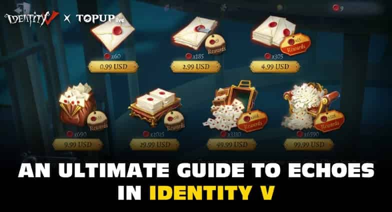 Antarmuka situs web penukaran resmi Identity V Echoes